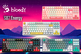 Механическая клавиатура Bloody S87 Energy под заказ в MIDICT GROUP