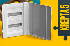 Пластиковые корпуса KREPTA 5 IEK для электрощитов в MIDICT GROUP