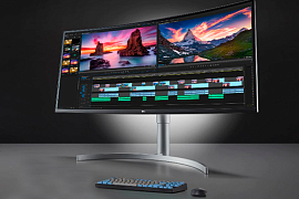 Монитор LG 38" UltraWide 38WN95C-W доступен под заказ в MIDICT GROUP